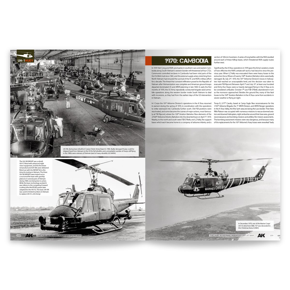 AK Interactive The Huey in Vietnam America's UH-1 at War Book AK130037