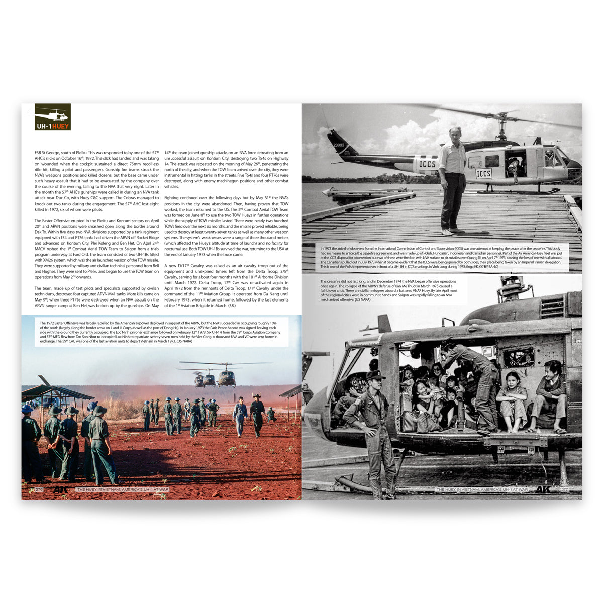 AK Interactive The Huey in Vietnam America's UH-1 at War Book AK130037
