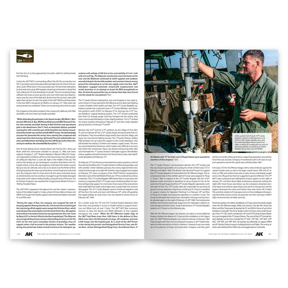 AK Interactive The Huey in Vietnam America's UH-1 at War Book AK130037