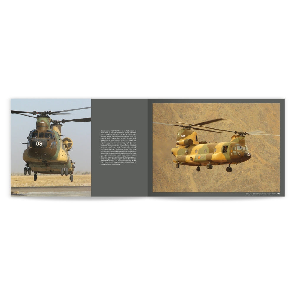 AK Interactive 130039 CH-47D/F Chinook by John Lekkas Limited Edition Book