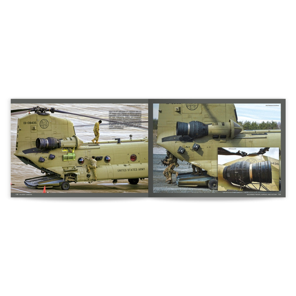 AK Interactive 130039 CH-47D/F Chinook by John Lekkas Limited Edition Book