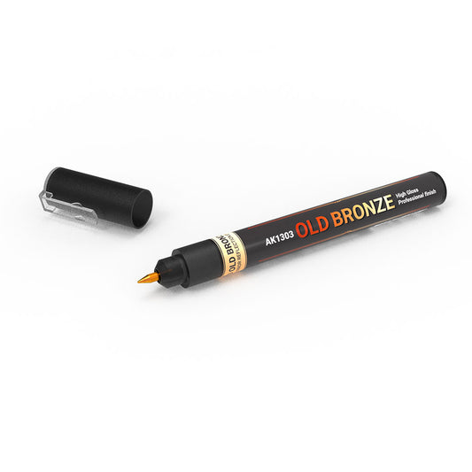 AK Interactive Old Bronze Metallic Marker Pen AK1303
