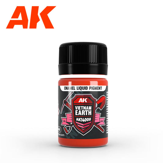 AK Interactive 14008 Vietnam Earth - Enamel Liquid Pigment 35ml