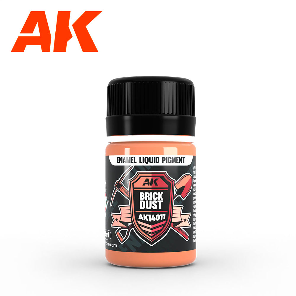 AK Interactive 14011 Brick Dust - Enamel Liquid Pigment 35ml
