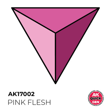 AK Interactive Quick Gen 17002 Pink Flesh 18ml Acrylic Paint
