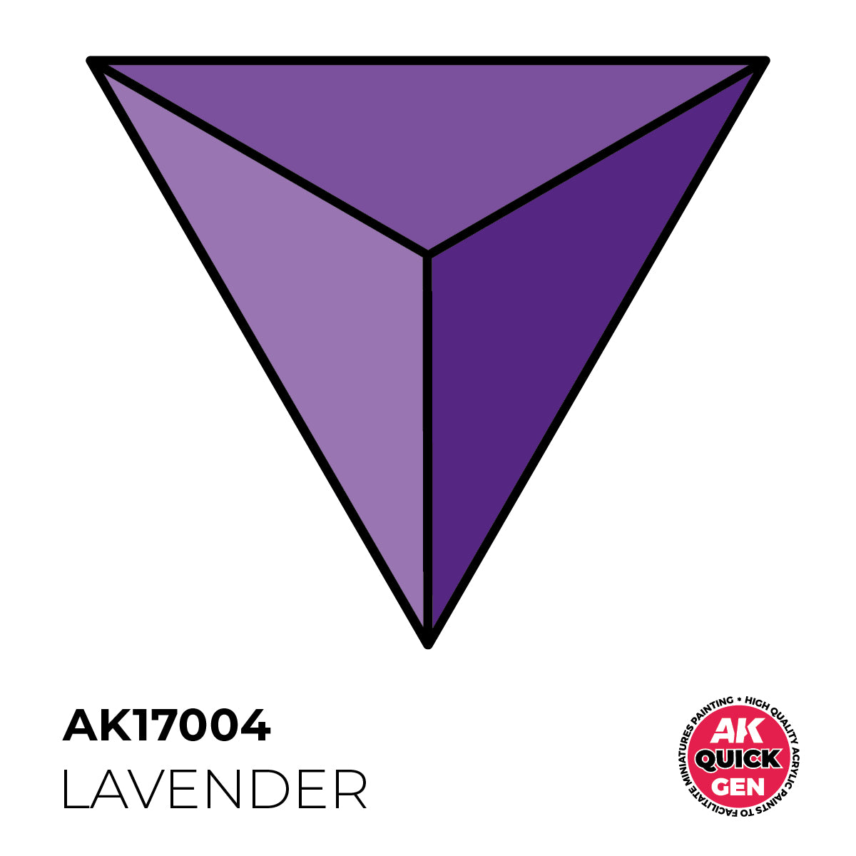 AK Interactive Quick Gen 17004 Lavender 18ml Acrylic Paint