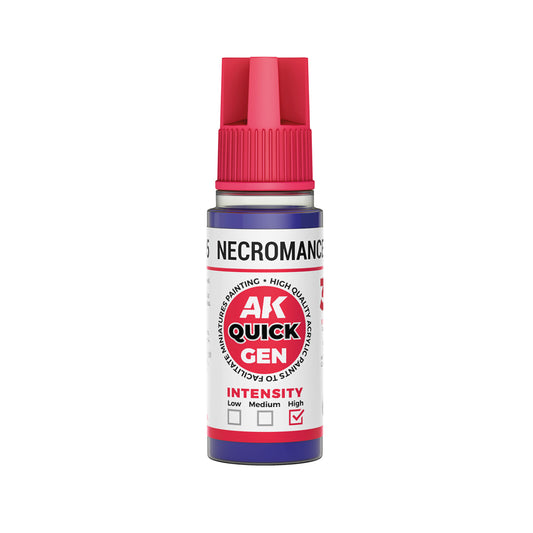 AK Interactive Quick Gen 17005 Necromancer Purple 18ml Acrylic Paint