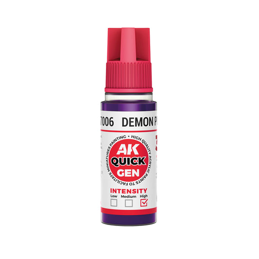 AK Interactive Quick Gen 17006 Demon Purple 18ml Acrylic Paint