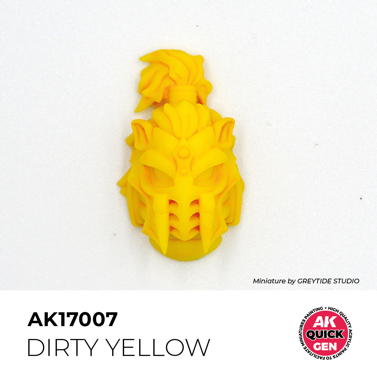 AK Interactive Quick Gen 17007 Dirty Yellow 18ml Acrylic Paint