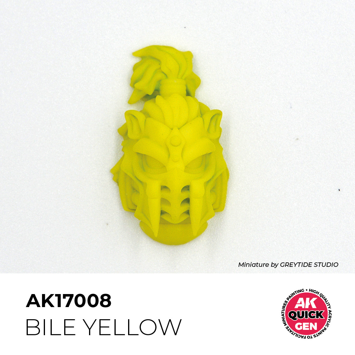 AK Interactive Quick Gen 17008 Bile Yellow 18ml Acrylic Paint