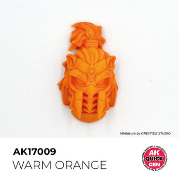 AK Interactive Quick Gen 17009 Warm Orange 18ml Acrylic Paint