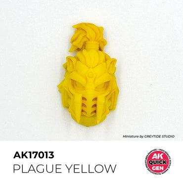 AK Interactive Quick Gen 17013 Plague Yellow 18ml Acrylic Paint