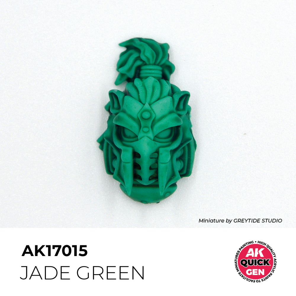 AK Interactive Quick Gen 17015 Jade Green 18ml Acrylic Paint