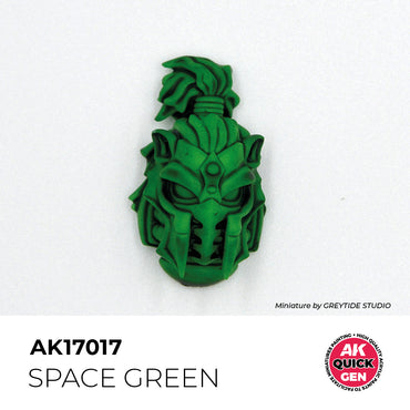 AK Interactive Quick Gen 17017 Space Green 18ml Acrylic Paint