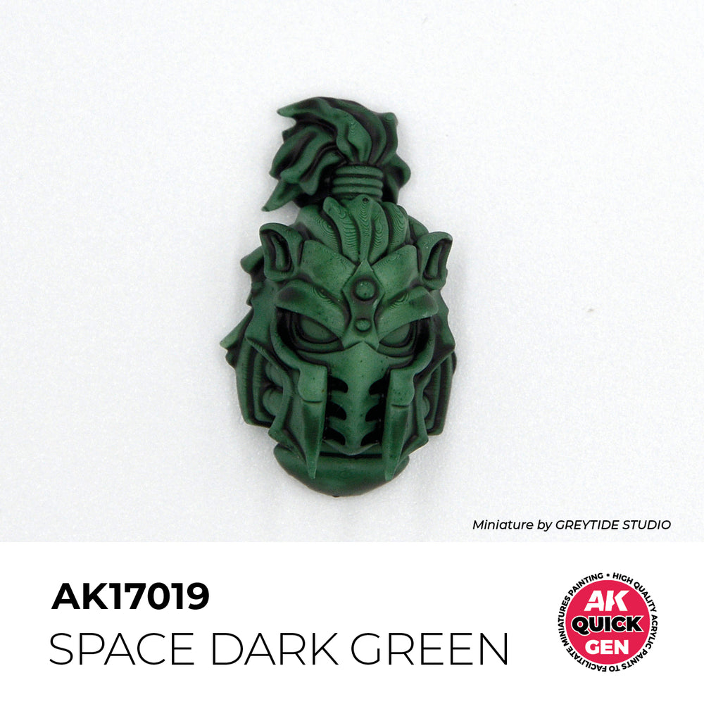 AK Interactive Quick Gen 17019 Space Dark Green 18ml Acrylic Paint