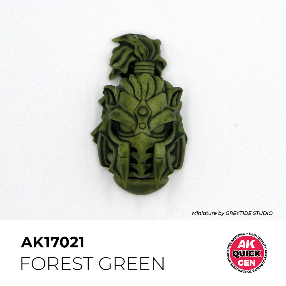 AK Interactive Quick Gen 17021 Forest Green 18ml Acrylic Paint