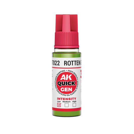 AK Interactive Quick Gen 17022 Rotten Green 18ml Acrylic Paint