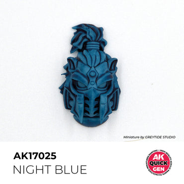 AK Interactive Quick Gen 17025 Night Blue 18ml Acrylic Paint