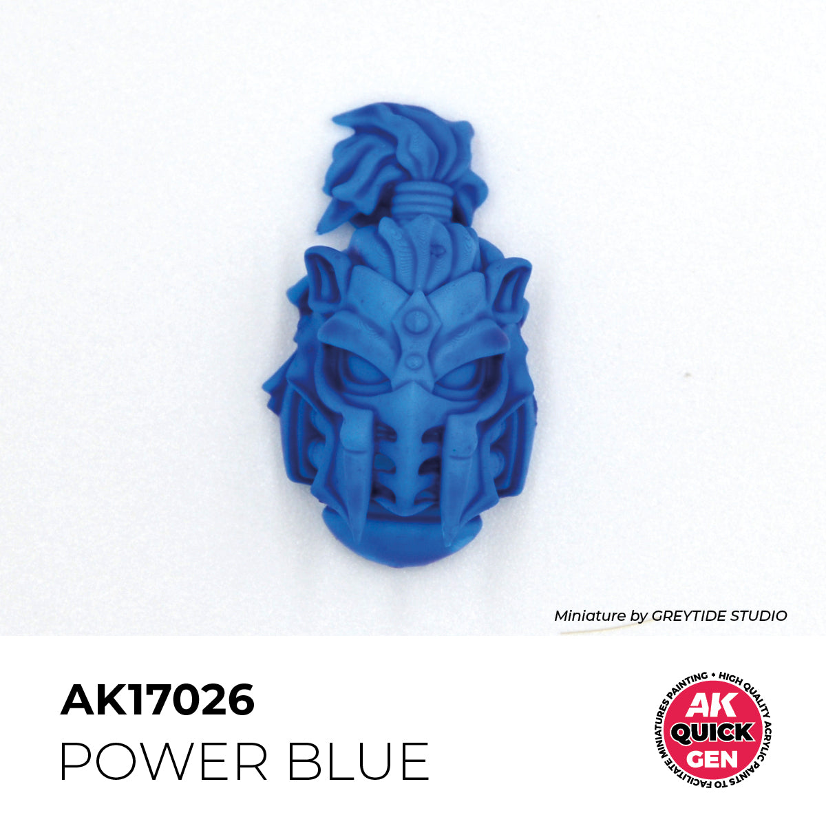 AK Interactive Quick Gen 17026 Power Blue 18ml Acrylic Paint