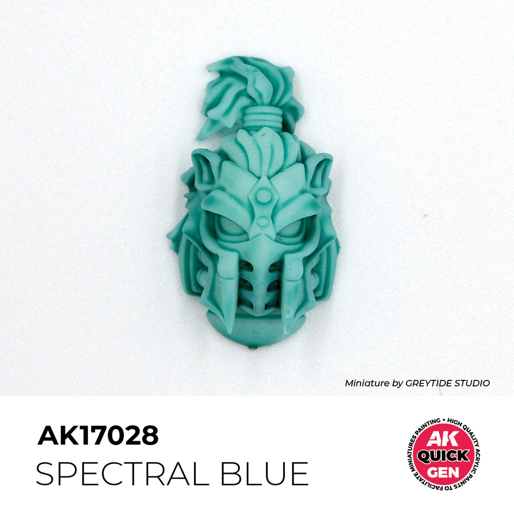 AK Interactive Quick Gen 17028 Spectral Blue 18ml Acrylic Paint