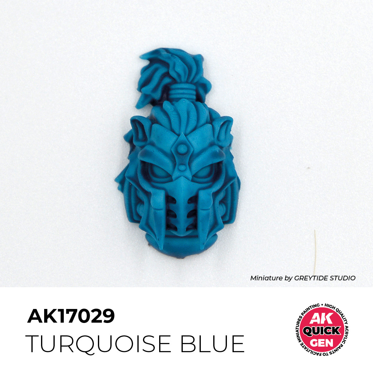 AK Interactive Quick Gen 17029 Turquoise Blue 18ml Acrylic Paint