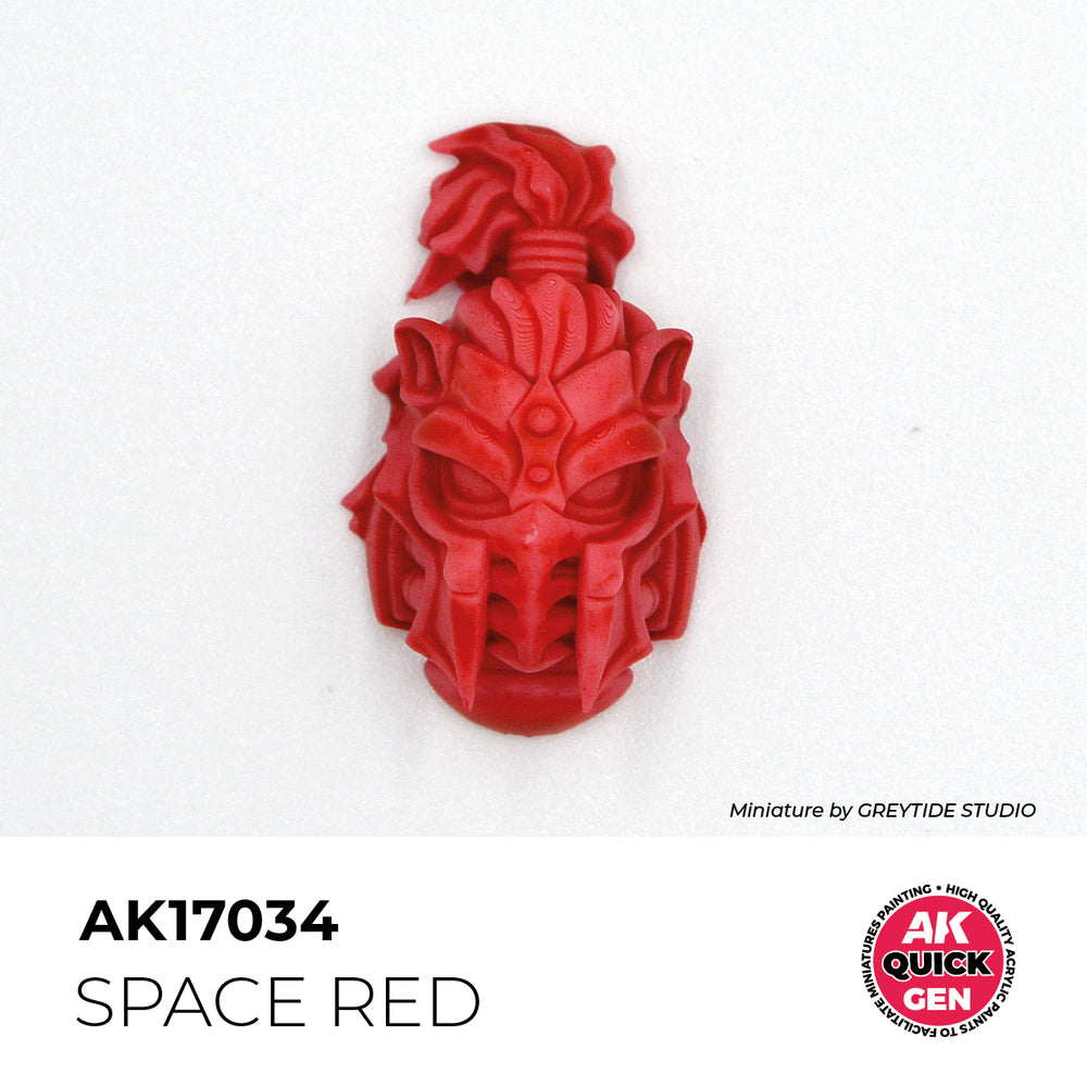 AK Interactive Quick Gen 17034 Space Red 18ml Acrylic Paint