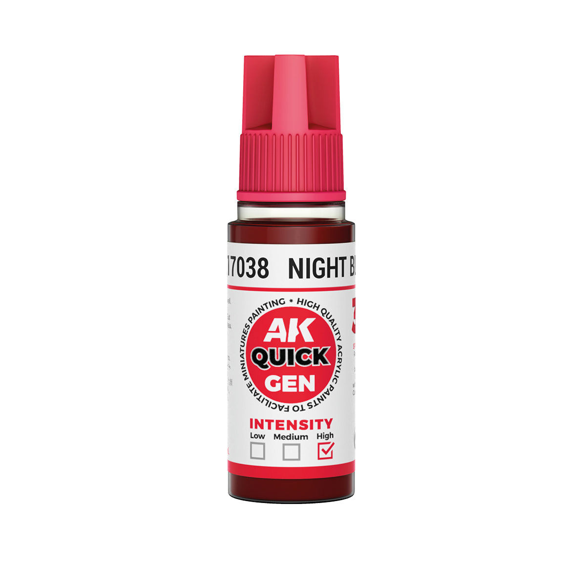 AK Interactive Quick Gen 17038 Night Blood 18ml Acrylic Paint
