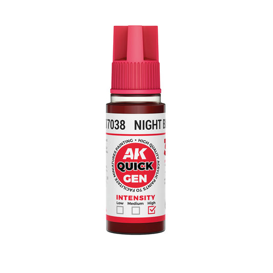 AK Interactive Quick Gen 17038 Night Blood 18ml Acrylic Paint