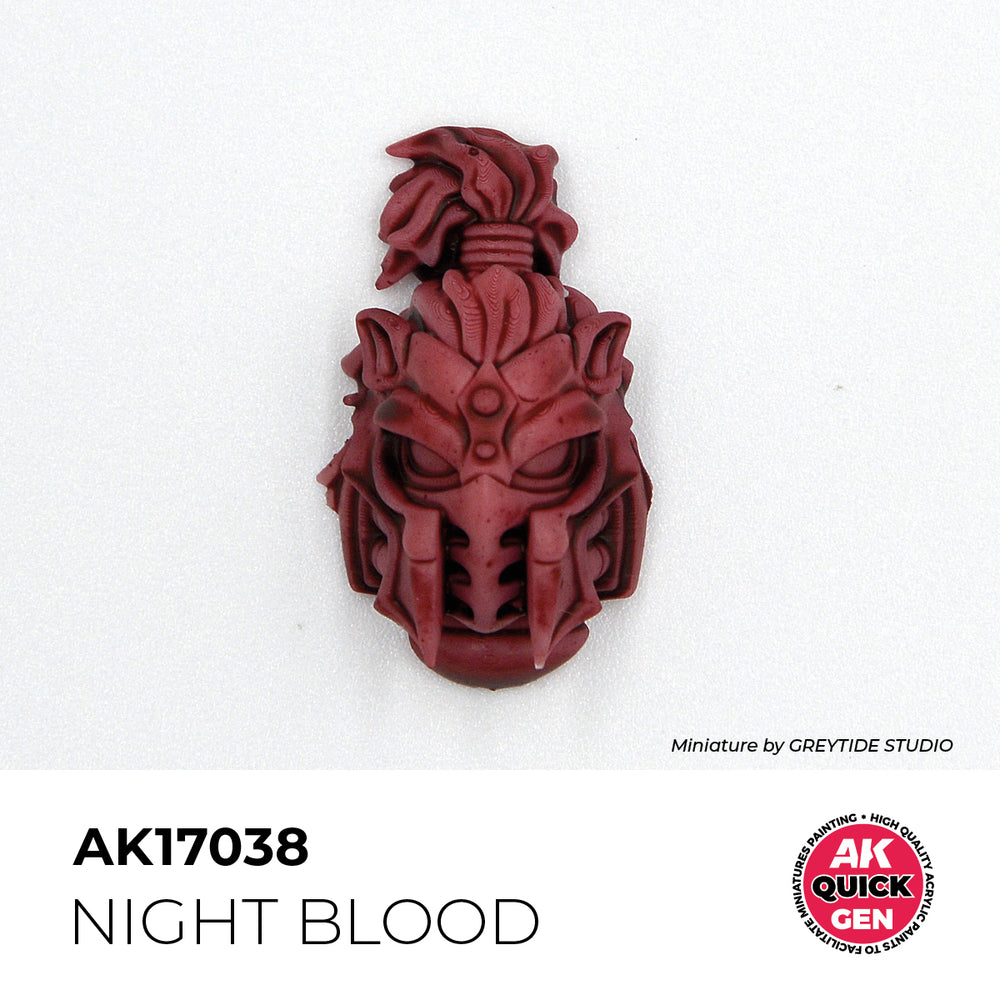 AK Interactive Quick Gen 17038 Night Blood 18ml Acrylic Paint