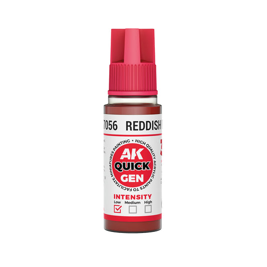 AK Interactive Quick Gen 17056 Reddish Flesh 18ml Acrylic Paint