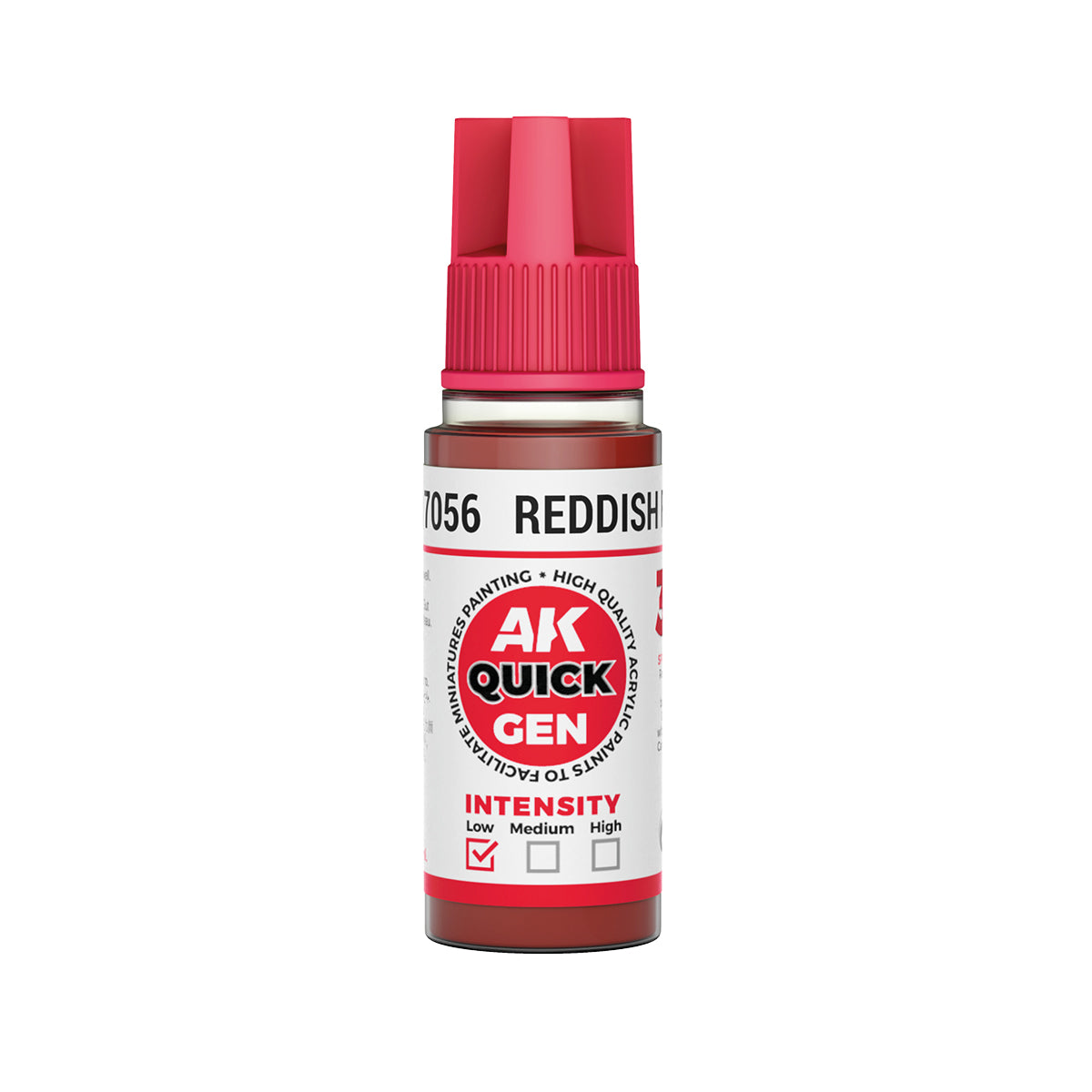 AK Interactive Quick Gen 17056 Reddish Flesh 18ml Acrylic Paint