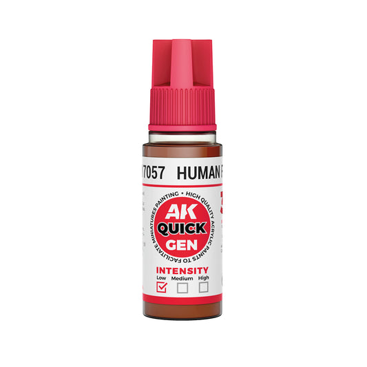 AK Interactive Quick Gen 17057 Human Flesh 18ml Acrylic Paint