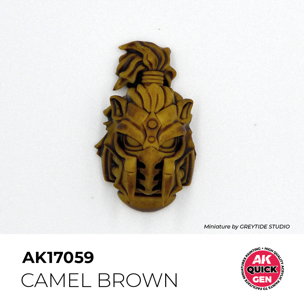AK Interactive Quick Gen 17059 Camel Brown 18ml Acrylic Paint