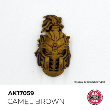 AK Interactive Quick Gen 17059 Camel Brown 18ml Acrylic Paint