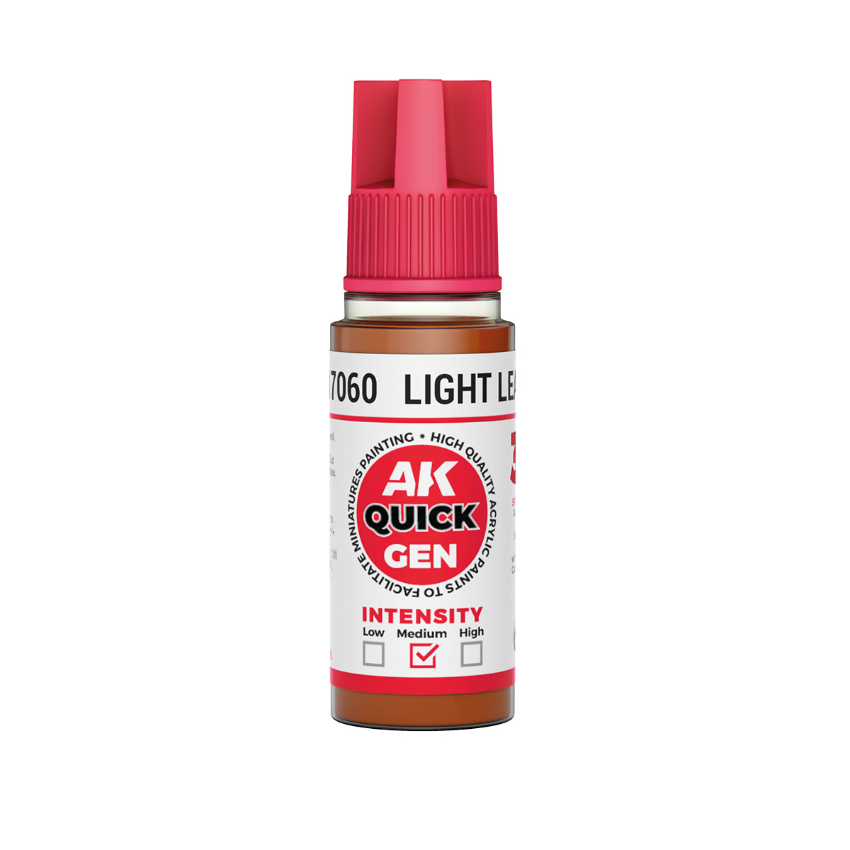 AK Interactive Quick Gen 17060 Light Leather 18ml Acrylic Paint