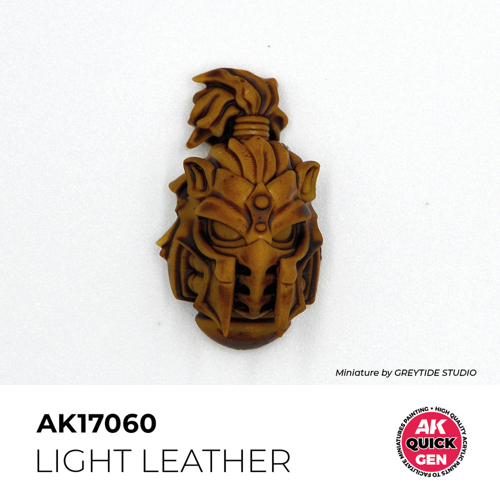 AK Interactive Quick Gen 17060 Light Leather 18ml Acrylic Paint