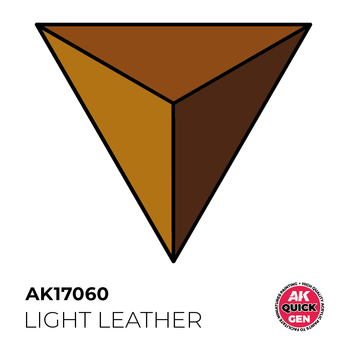 AK Interactive Quick Gen 17060 Light Leather 18ml Acrylic Paint