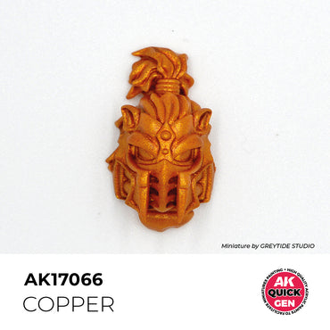 AK Interactive Quick Gen 17066 Copper 18ml Acrylic Paint