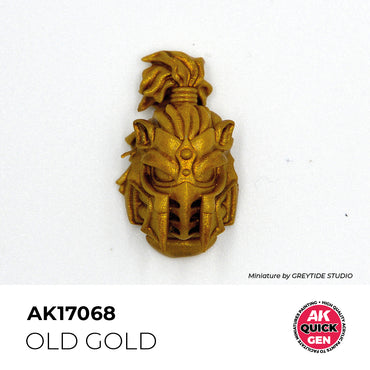 AK Interactive Quick Gen 17068 Old Gold 18ml Acrylic Paint