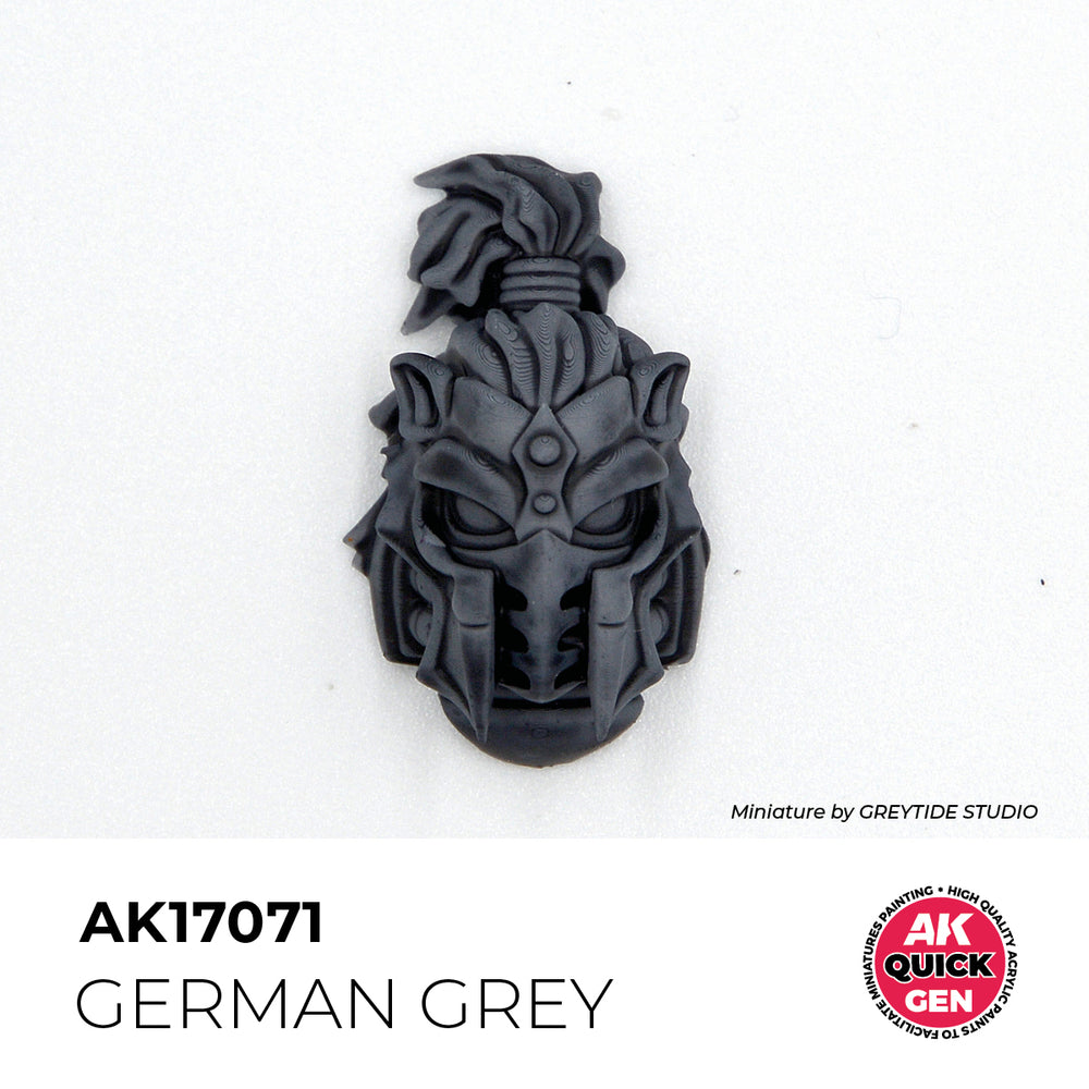 AK Interactive Quick Gen 17071 German Grey 18ml Acrylic Paint