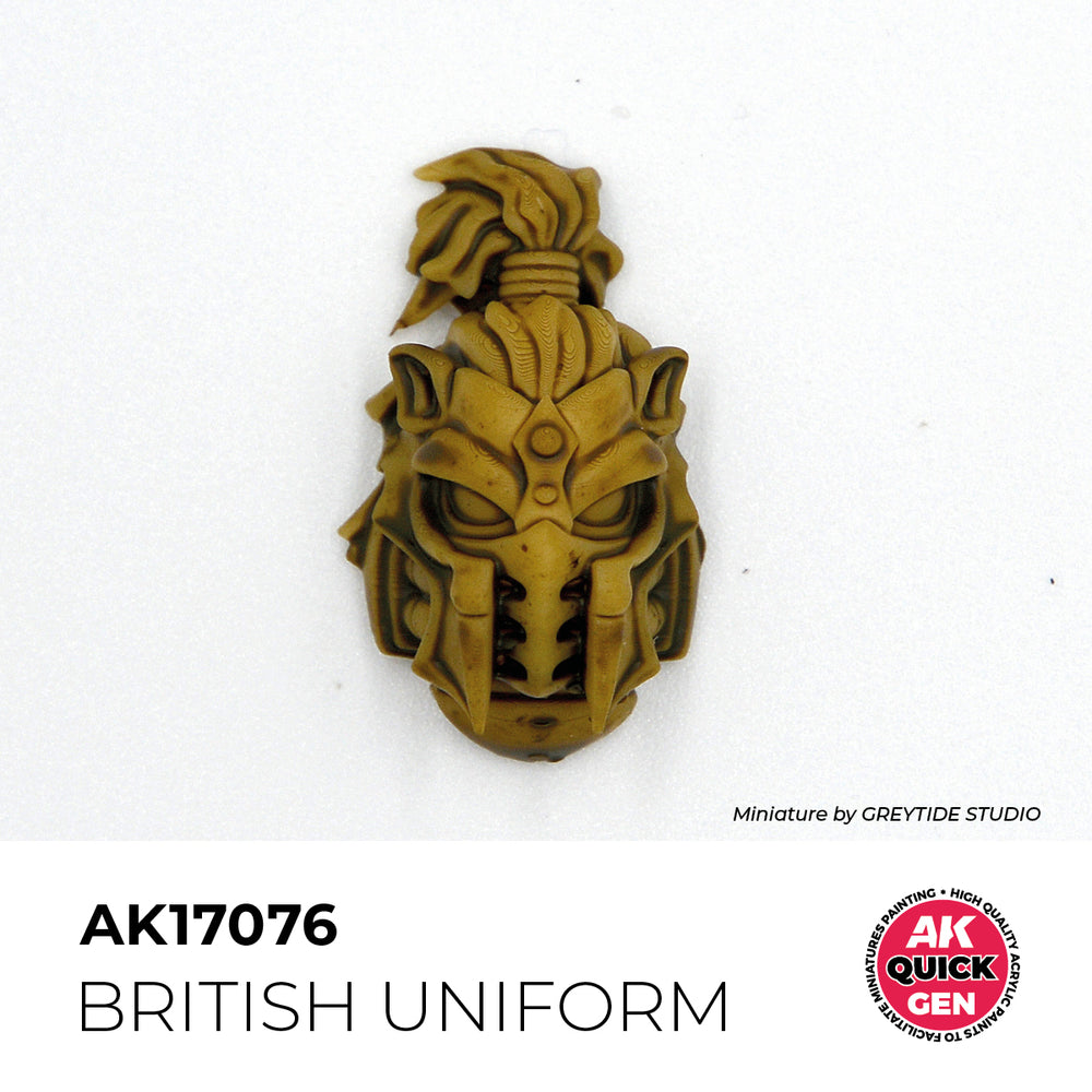 AK Interactive Quick Gen 17076 British Uniform 18ml Acrylic Paint