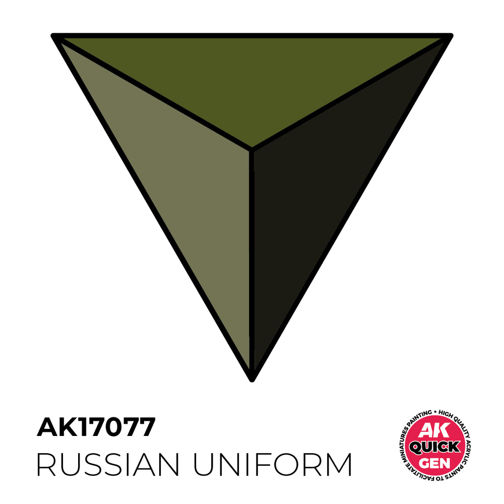AK Interactive Quick Gen 17077 Russian Uniform 18ml Acrylic Paint