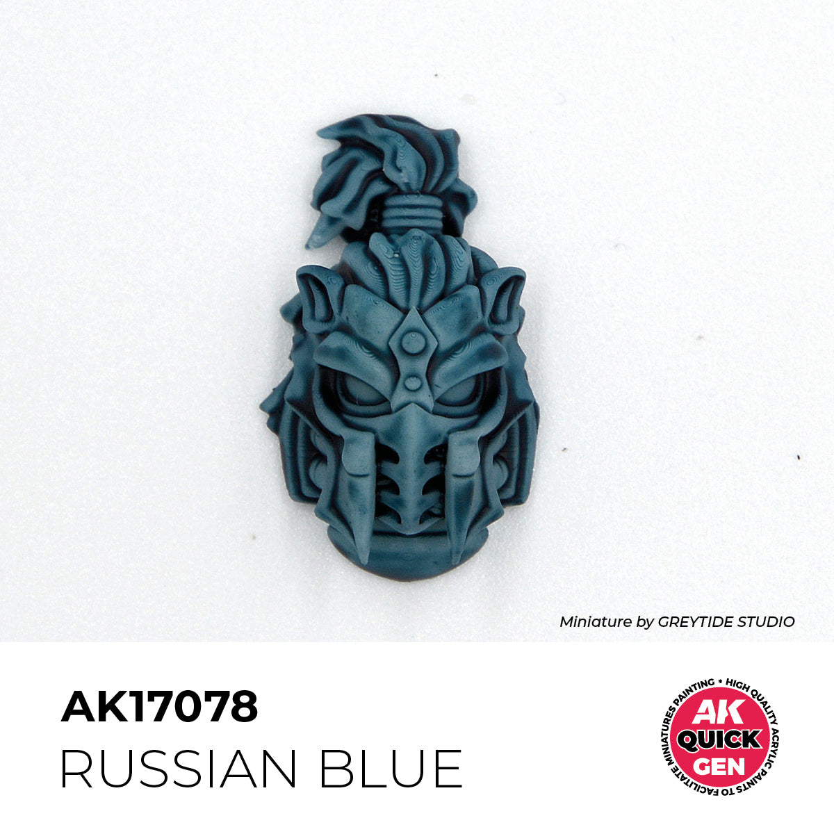 AK Interactive Quick Gen 17078 Russian Blue 18ml Acrylic Paint