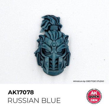 AK Interactive Quick Gen 17078 Russian Blue 18ml Acrylic Paint