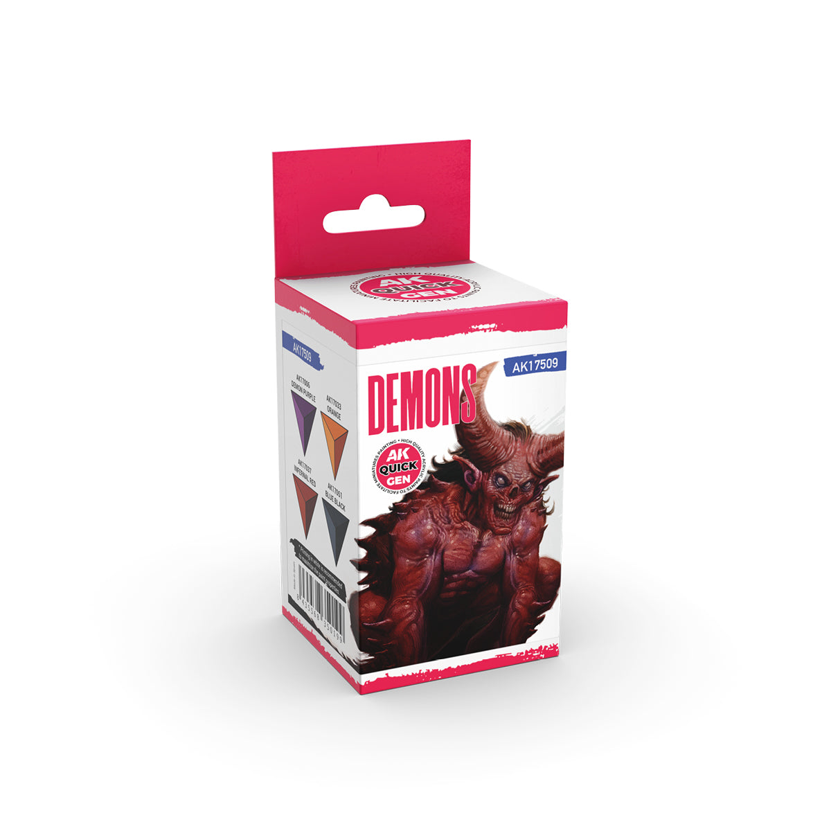 AK Interactive Quick Gen 17509 Demons Acrylic Paint Set