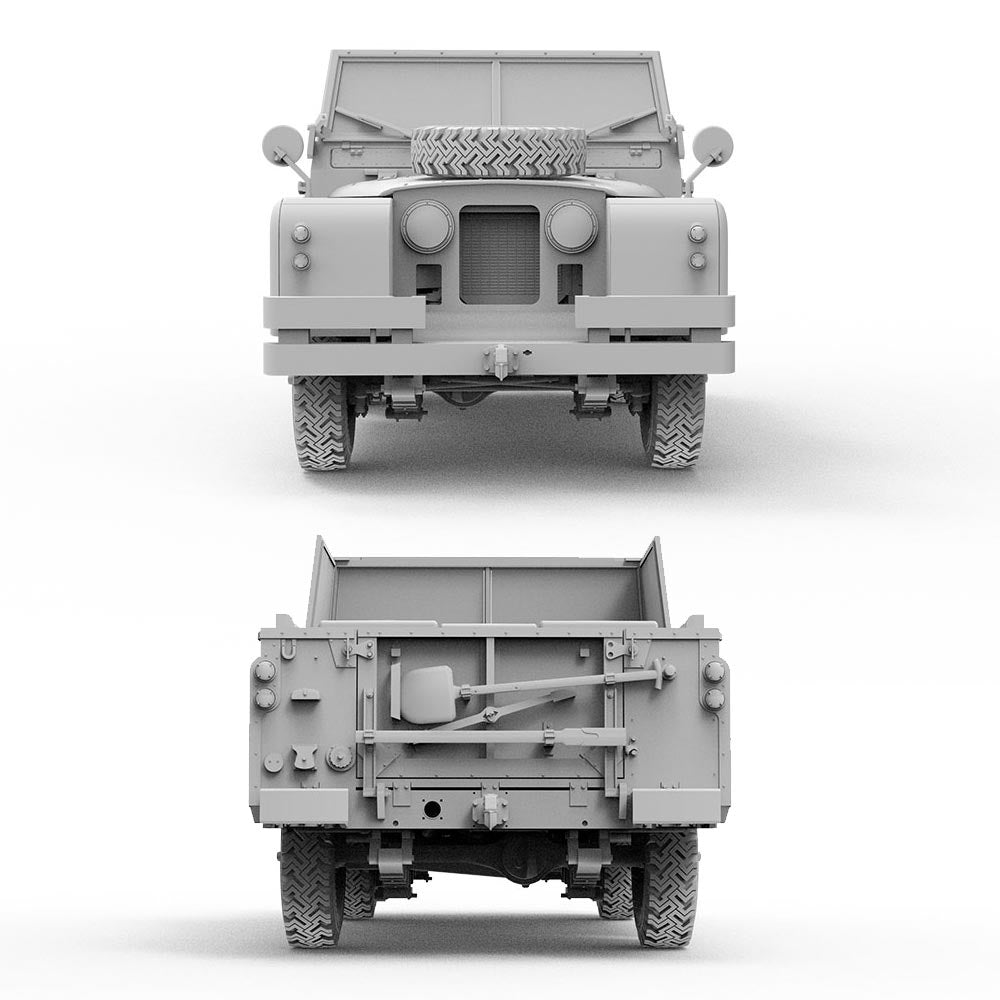 AK Interactive 35012 Land Rover 88 Series IIA Rover 8 1:35 Model Kit