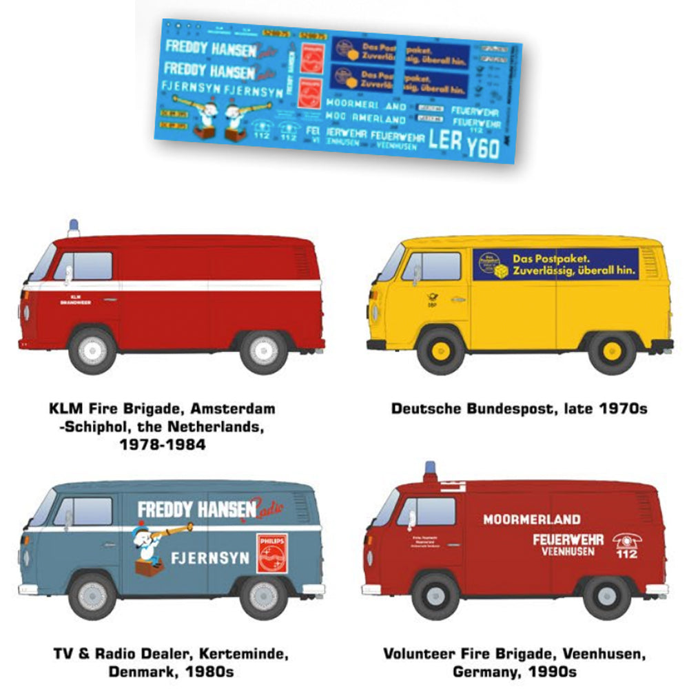AK Interactive 35024 T2 Model 1972 Van 1:35 Model Kit