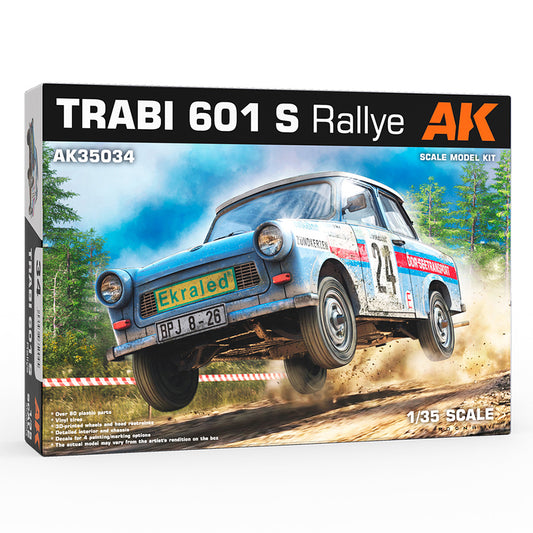 AK Interactive 35034 Trabant 601 S Rallye 1:35 Model Kit