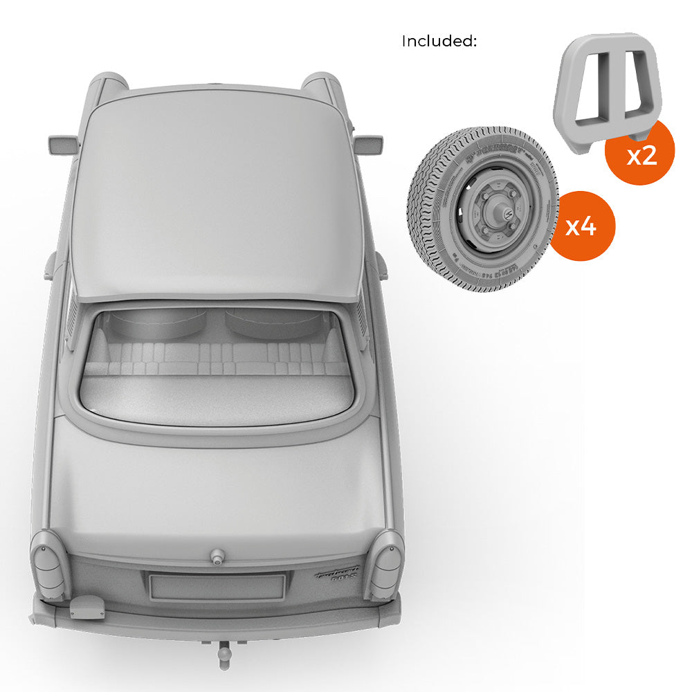 AK Interactive 35034 Trabant 601 S Rallye 1:35 Model Kit