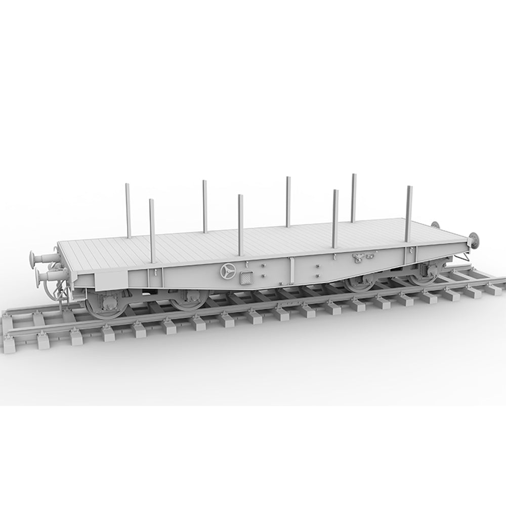 AK Interactive 35501 German Railway Schwerer Plattformwagen SSys 1:35 Model Kit